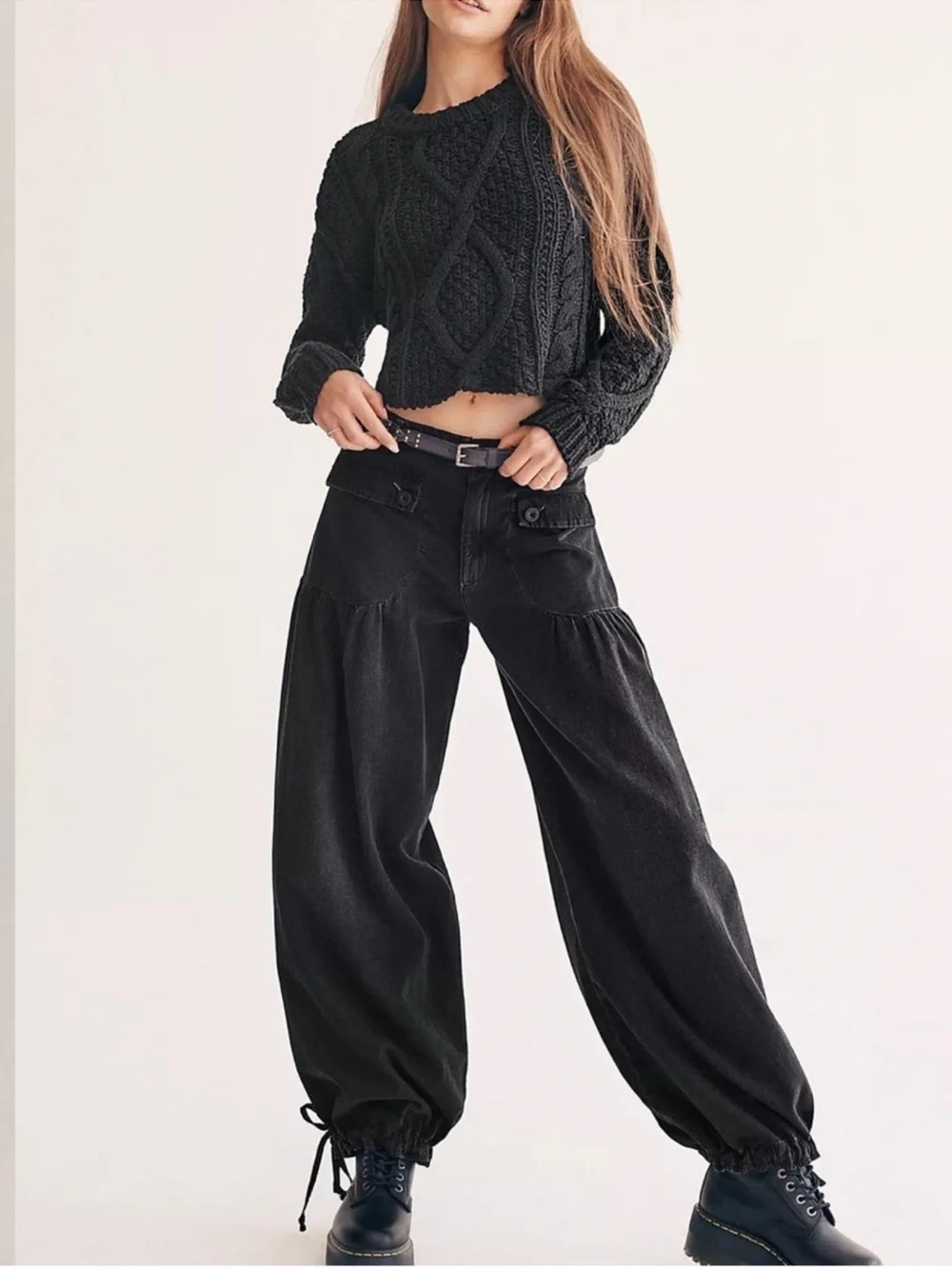 Free People Lotus Balloon Jeans #2587